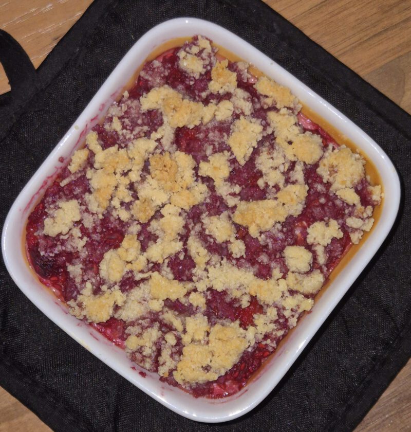 Kha-rins-keuken-Koolhydraatarm-Koolhydraatbeperkt-Minderkoolhydraten-Bewust_frambozen cheesecake met crumble
