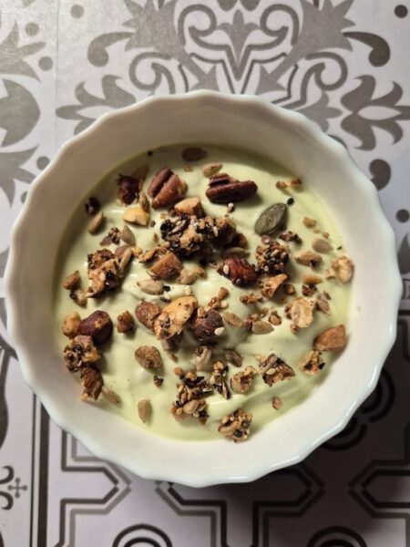 Kha-rins-keuken-Koolhydraatarm-Koolhydraatbeperkt-Minderkoolhydraten-Bewust-Zoete avocado yoghurt